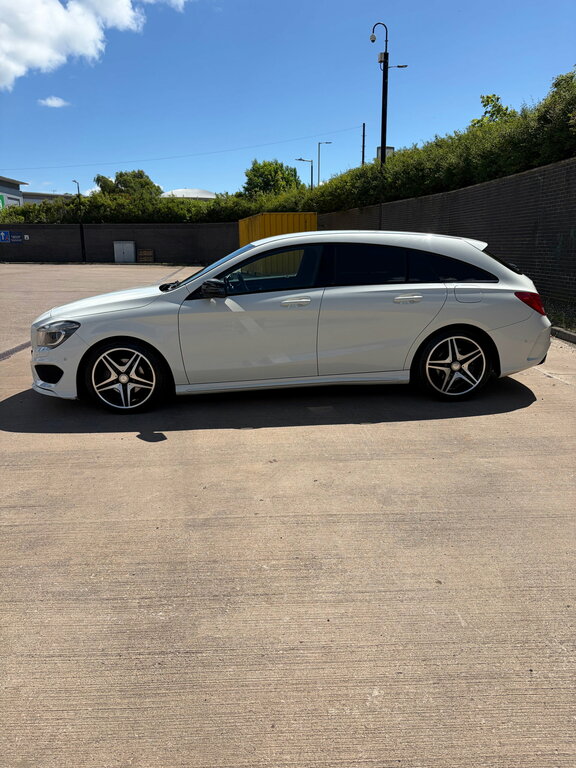 Mercedes-Benz CLA Class 1.6 Cla180 Amg Sport Shooting Brake Man White #2