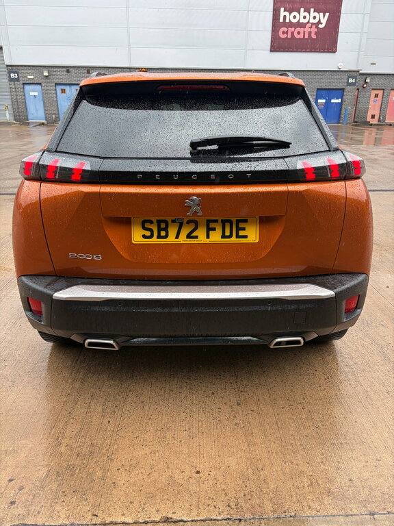 Peugeot 2008 1.2 Puretech Allure Premium Suv Manua SB72FDE Orange #4