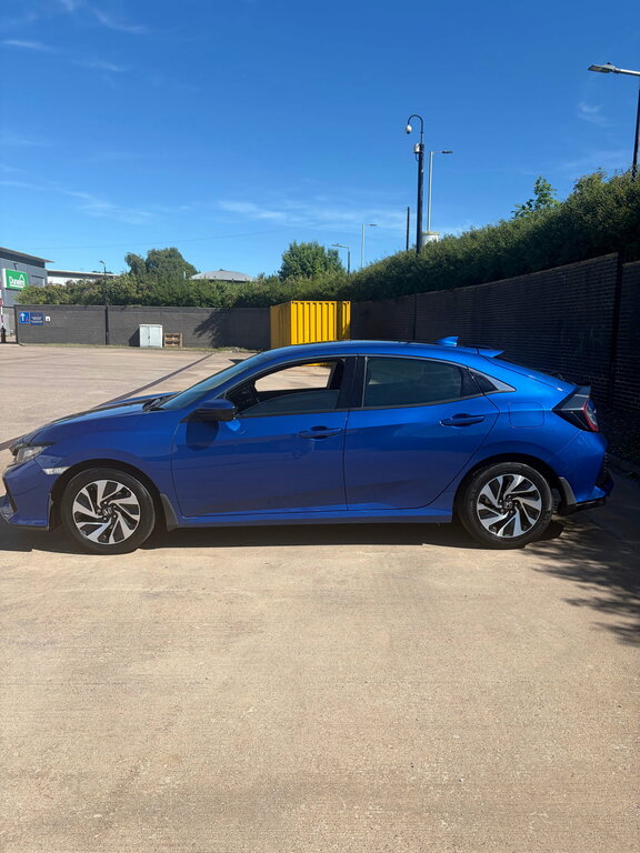 Honda Civic 1.0 Vtec Turbo Se Hatchback Cvt Euro 6 Blue #2