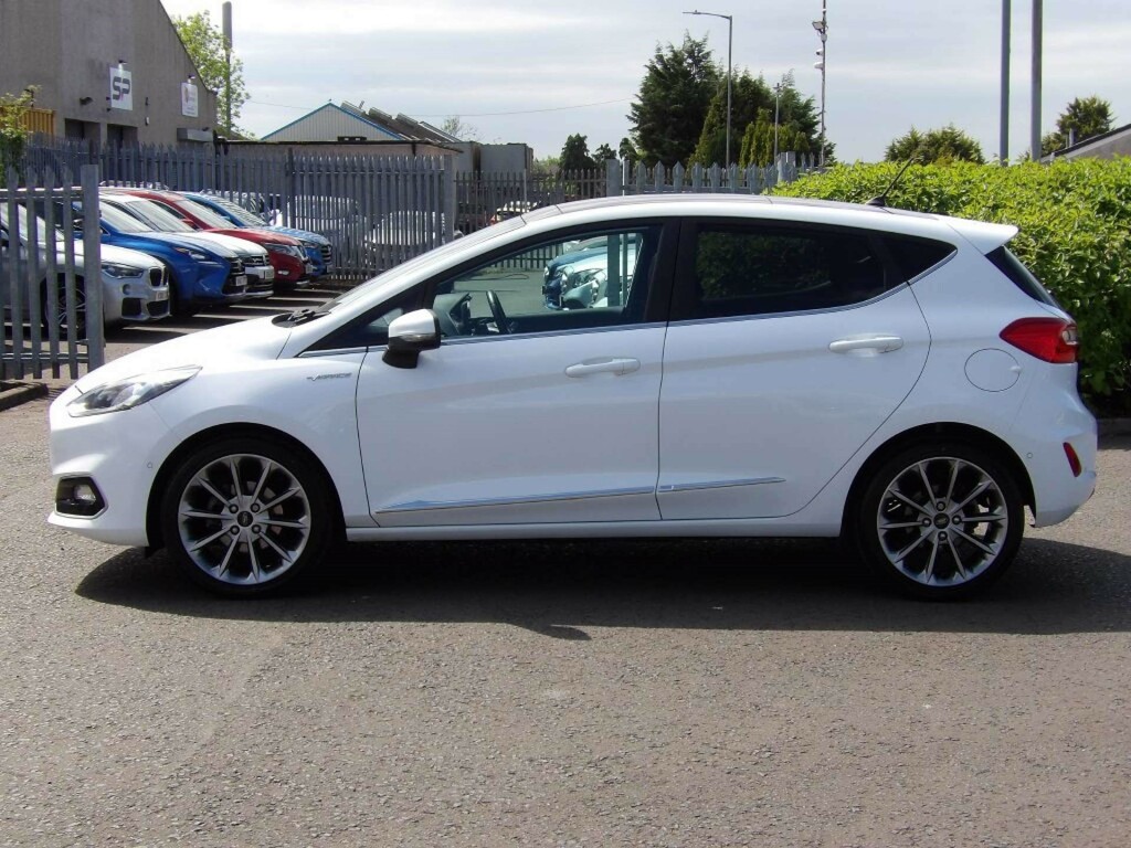Ford Fiesta Vignale Turbo SH18DHL White #4