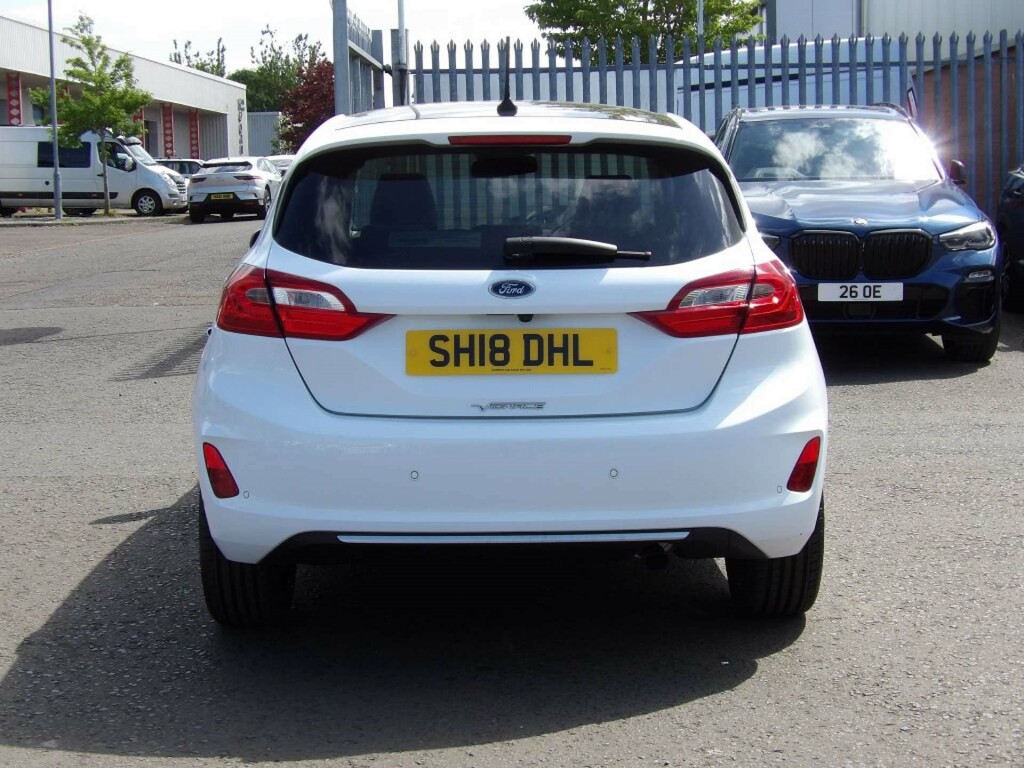 Ford Fiesta Vignale Turbo SH18DHL White #6