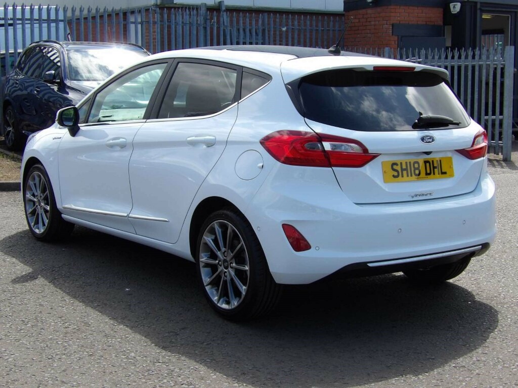 Ford Fiesta Vignale Turbo SH18DHL White #5