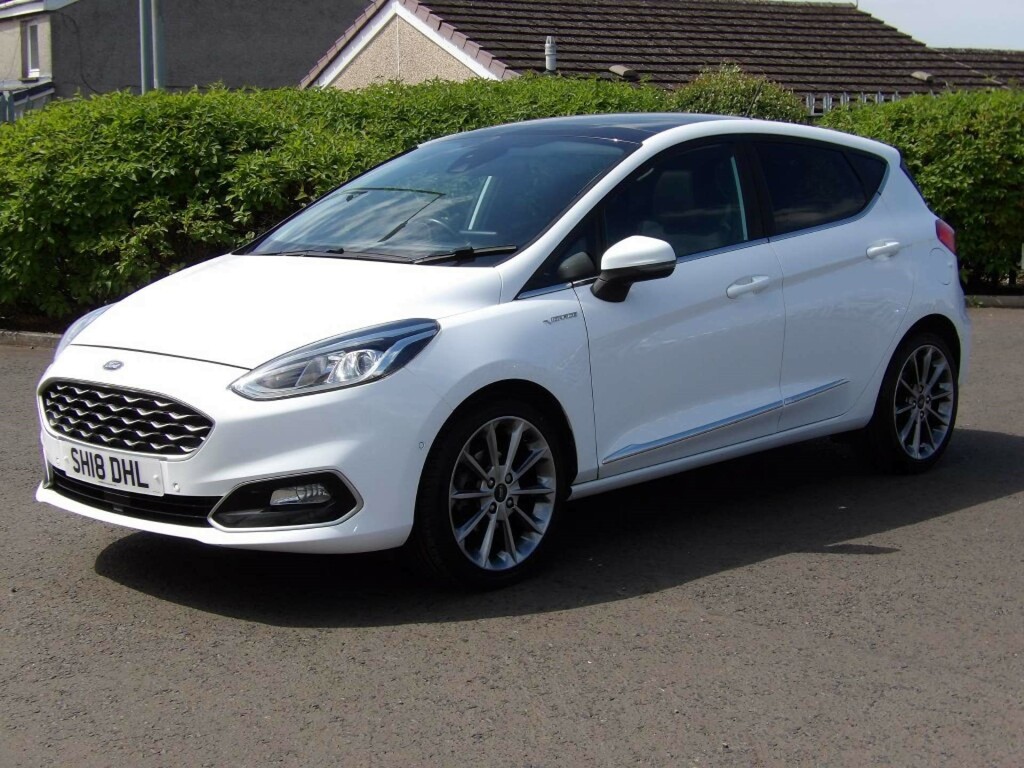 Ford Fiesta Vignale Turbo SH18DHL White #3