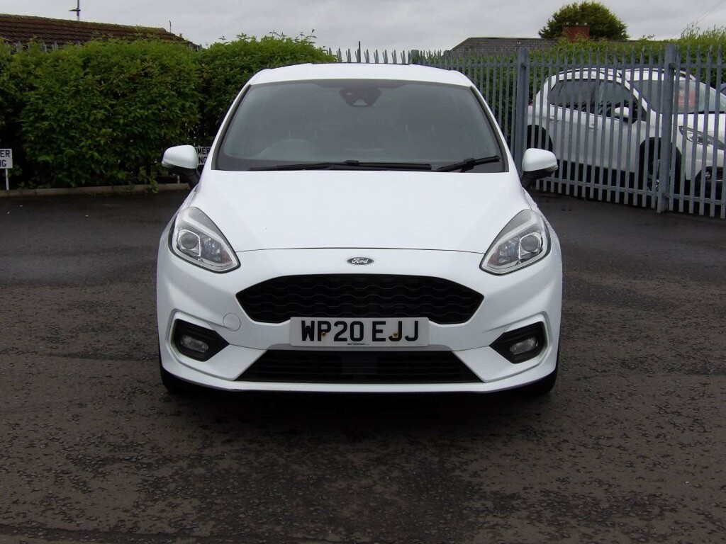Ford Fiesta St-line Edition T WP20EJJ White #2