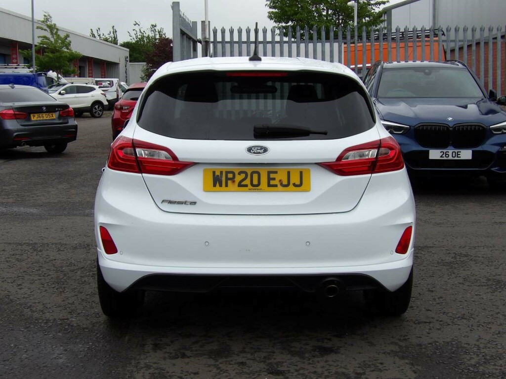 Ford Fiesta St-line Edition T WP20EJJ White #4