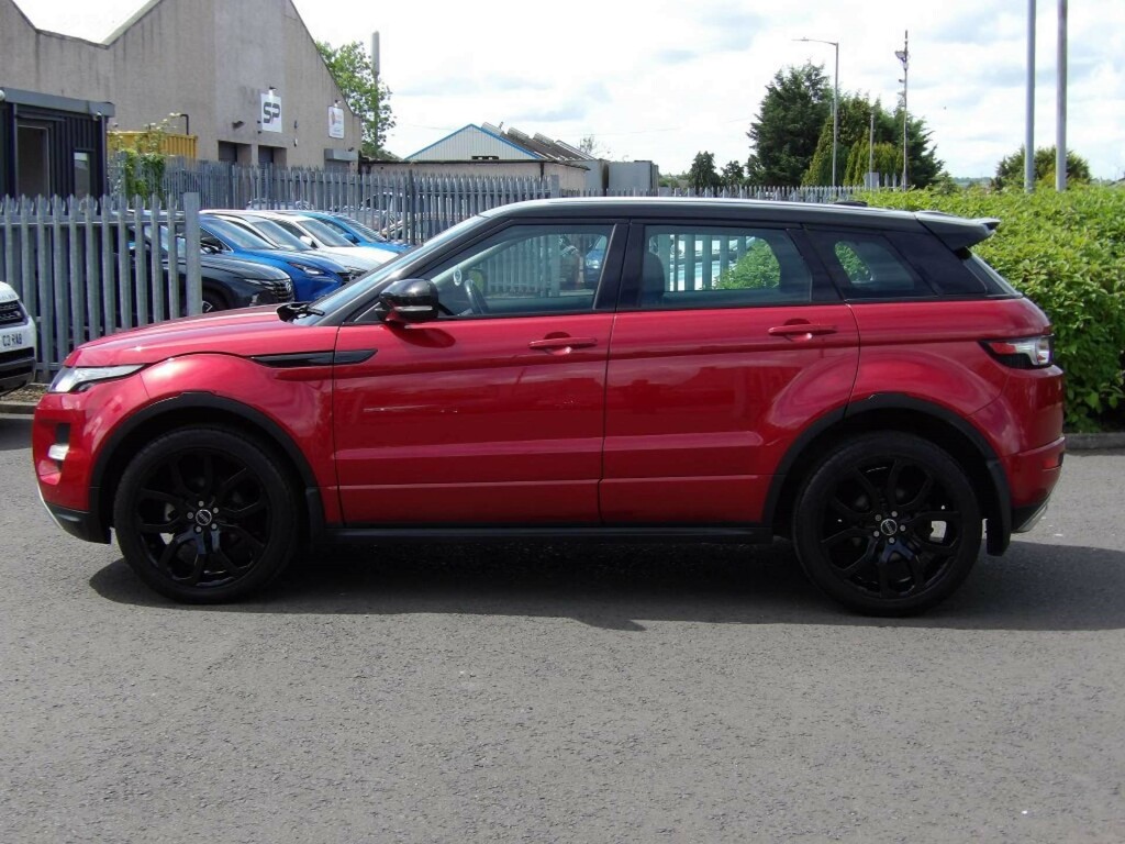 Land Rover Range Rover Evoque Dynamic Si4 4Wd Red #4