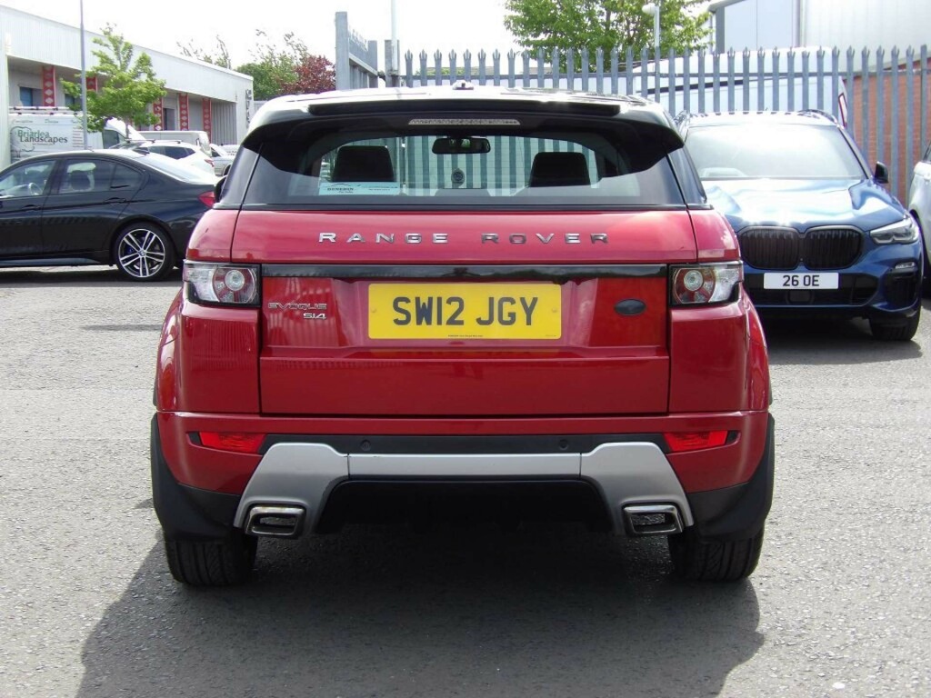 Land Rover Range Rover Evoque Dynamic Si4 4Wd Red #6