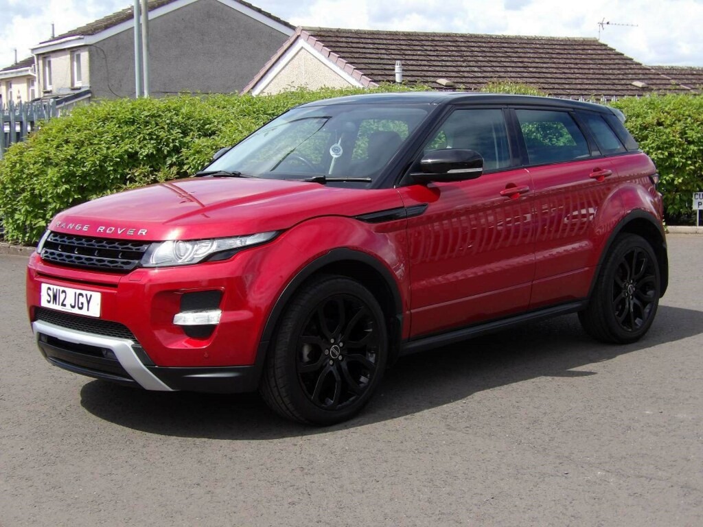 Land Rover Range Rover Evoque Dynamic Si4 4Wd Red #3