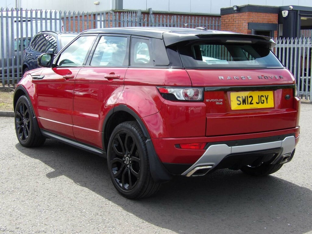 Land Rover Range Rover Evoque Dynamic Si4 4Wd Red #5
