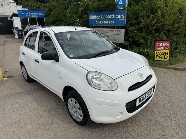 Nissan Micra 1.2 12V Visia Euro 5 White
