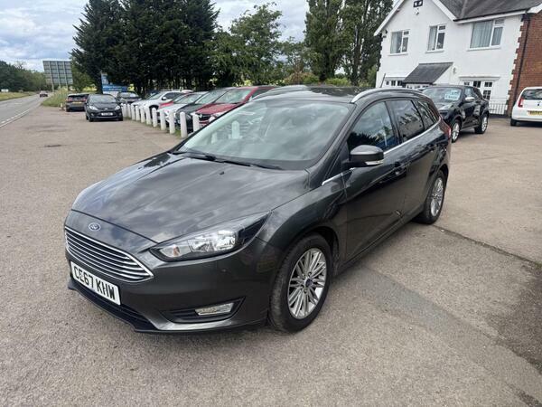 Ford Focus 1.5 Tdci Zetec Edition Euro 6 Ss CE67KHW Grey #2