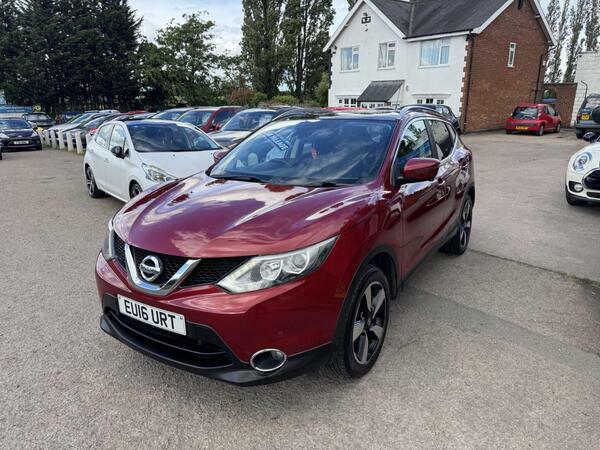 Nissan Qashqai 1.2 Dig-t N-connecta 2Wd Euro 6 Ss EU16URT Red #3