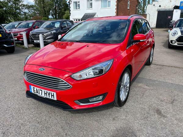 Ford Focus 1.5 Tdci Titanium X Euro 6 Ss EA17HYH Red #2