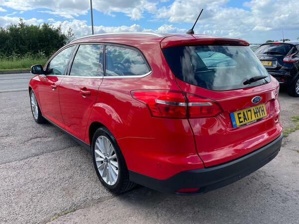 Ford Focus 1.5 Tdci Titanium X Euro 6 Ss EA17HYH Red #3