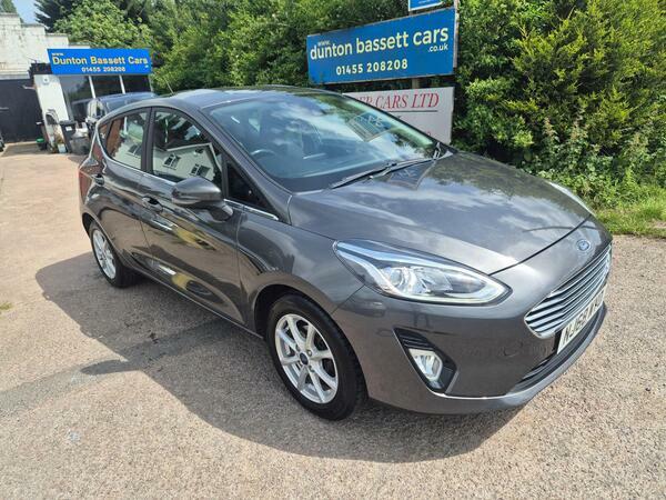 Ford Fiesta 1.1 Ti-vct Zetec Euro 6 Ss NJ68WYO Grey