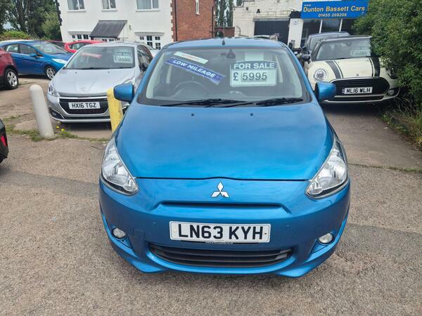 Mitsubishi Mirage 1.2 3 Cvt Euro 5 Ss Blue #6