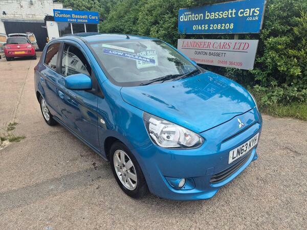 Mitsubishi Mirage 1.2 3 Cvt Euro 5 Ss Blue #5