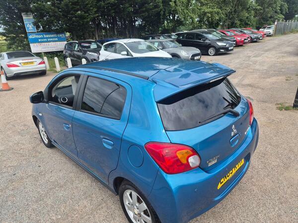 Mitsubishi Mirage 1.2 3 Cvt Euro 5 Ss Blue #4
