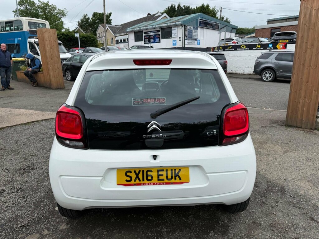Citroen C1 1.2 Puretech Flair White #8