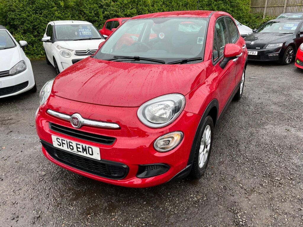 Fiat 500X 1.6 E-torq Pop Euro 6 Red #4