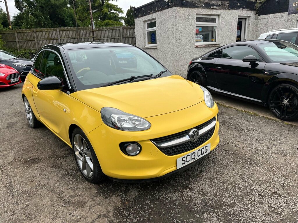 Vauxhall Adam 1.4 Ecoflex 16V Slam Euro 5 Ss Yellow