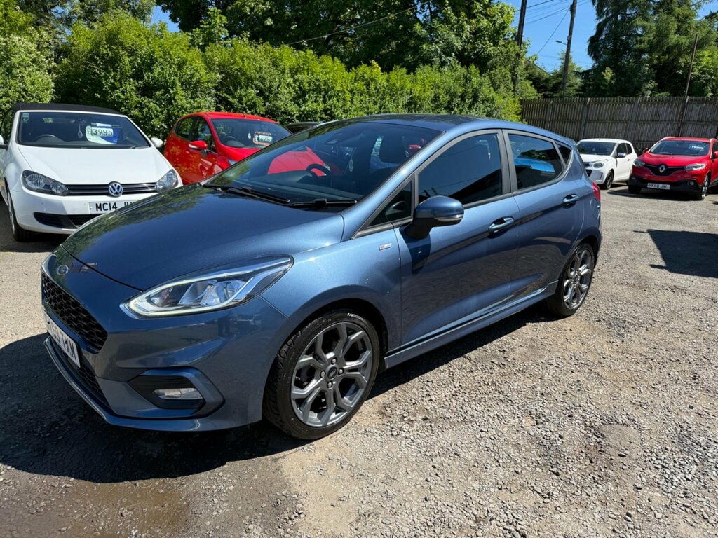 Ford Fiesta 1.0T Ecoboost St-line Euro 6 Ss Blue #4