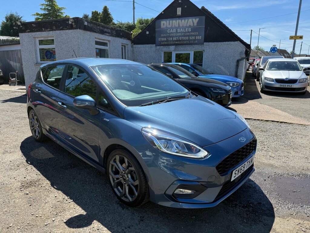 Ford Fiesta 1.0T Ecoboost St-line Euro 6 Ss Blue