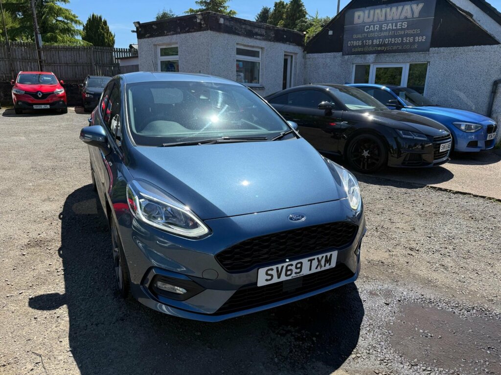 Ford Fiesta 1.0T Ecoboost St-line Euro 6 Ss Blue #2
