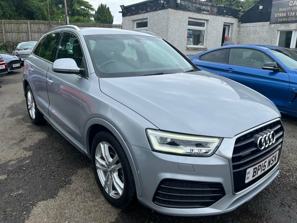 Audi Q3 2.0 Tdi S Line S Tronic Quattro Euro 6 Ss Silver