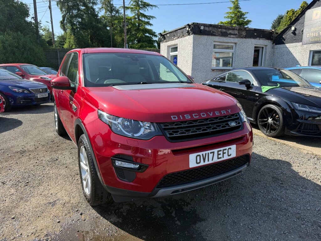 Land Rover Discovery Sport 2.0 Td4 Se Tech 4Wd Euro 6 Ss Red #2