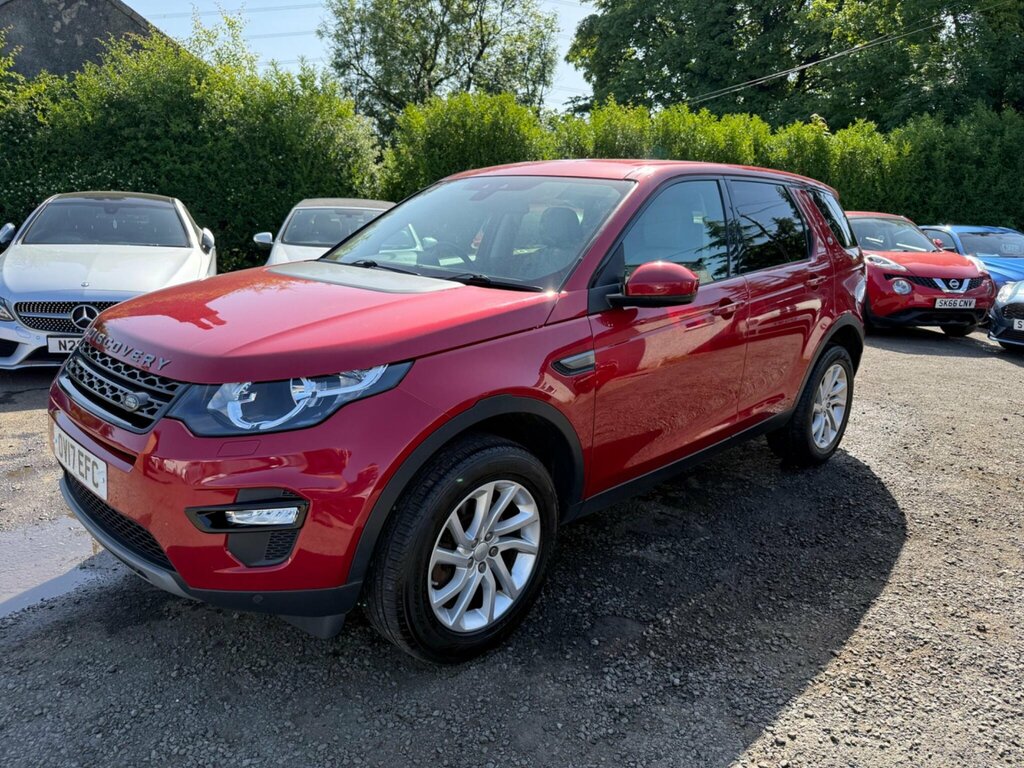 Land Rover Discovery Sport 2.0 Td4 Se Tech 4Wd Euro 6 Ss Red #4