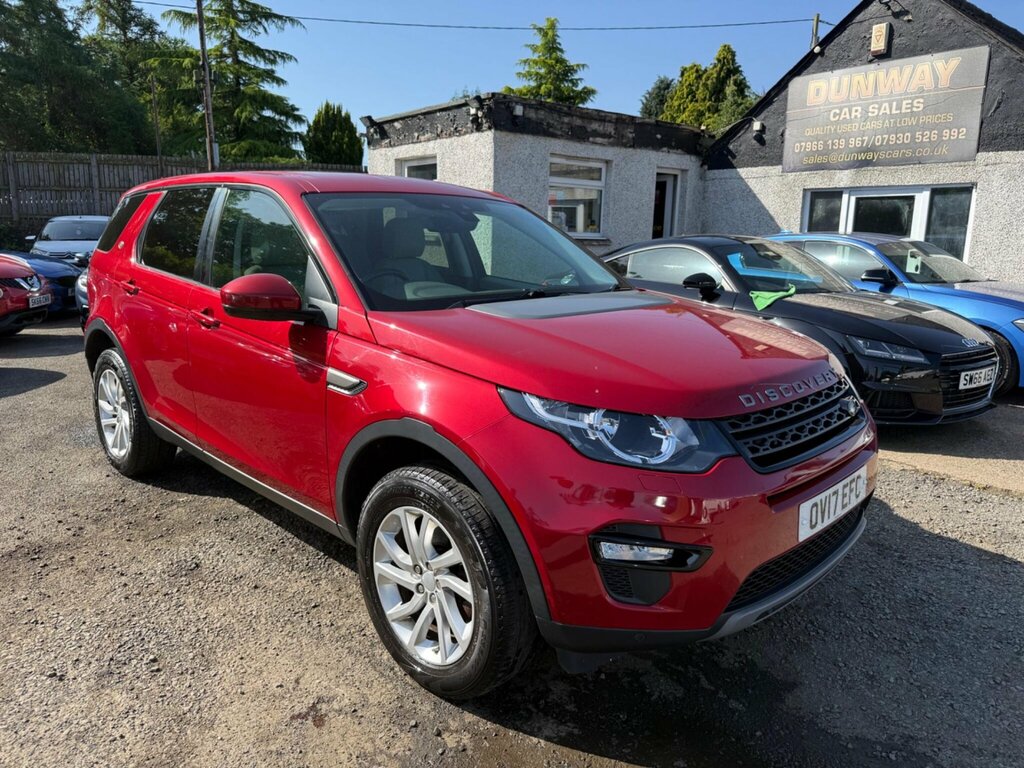 Land Rover Discovery Sport 2.0 Td4 Se Tech 4Wd Euro 6 Ss Red