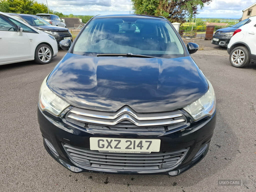 Citroen C4 1.6 Hdi 110 Vtr Black #2