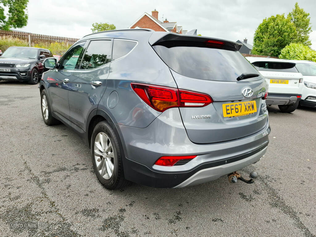 Hyundai Santa Fe 2.2 Crdi Blue Drive Premium 7 Seats Silver #3