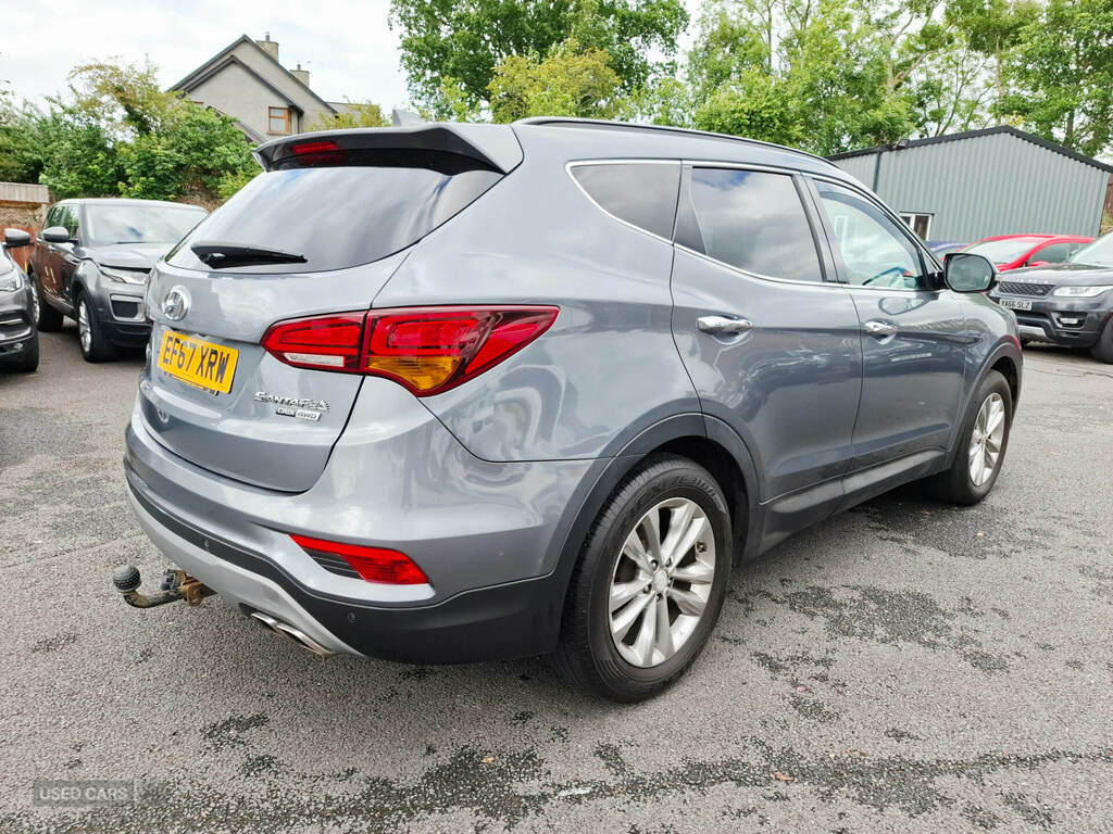 Hyundai Santa Fe 2.2 Crdi Blue Drive Premium 7 Seats Silver #4