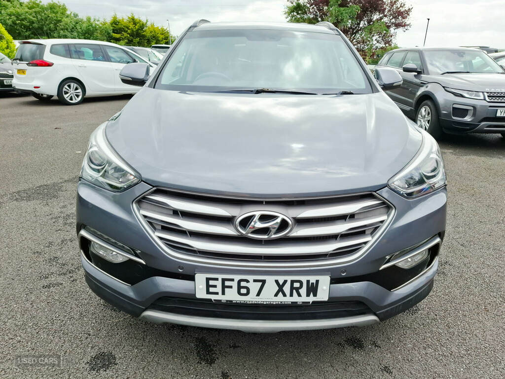 Hyundai Santa Fe 2.2 Crdi Blue Drive Premium 7 Seats Silver #2