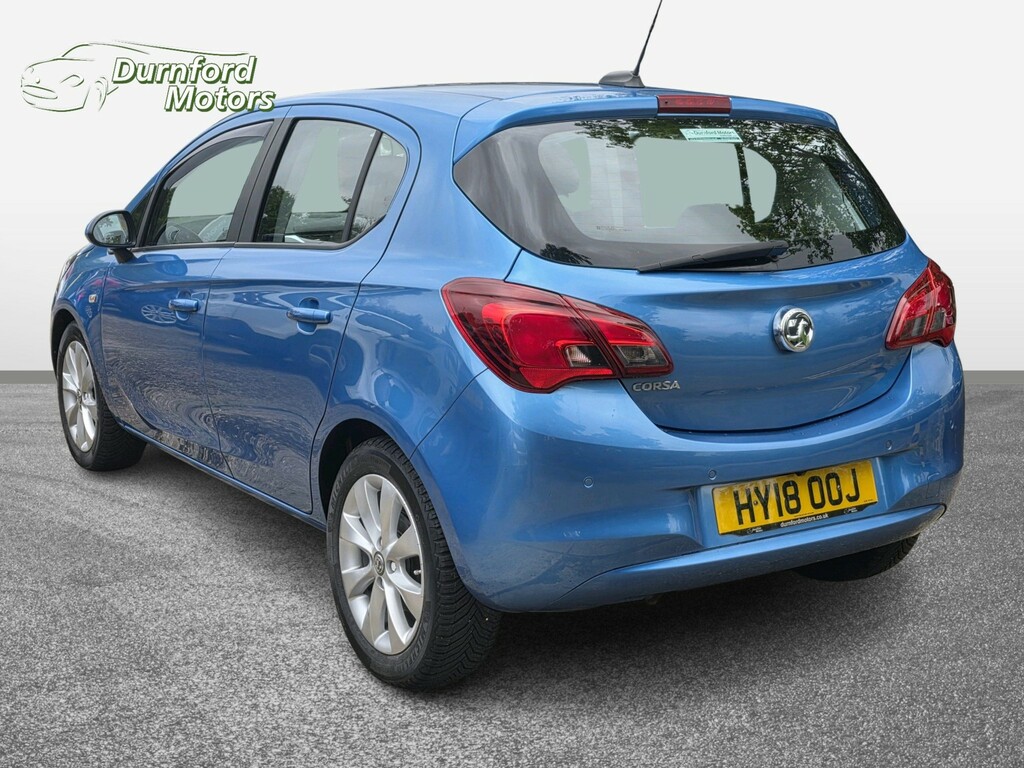 Vauxhall Corsa Hatchback 1.4 I Ecotec Energy 201818 HY18OOJ Blue #6