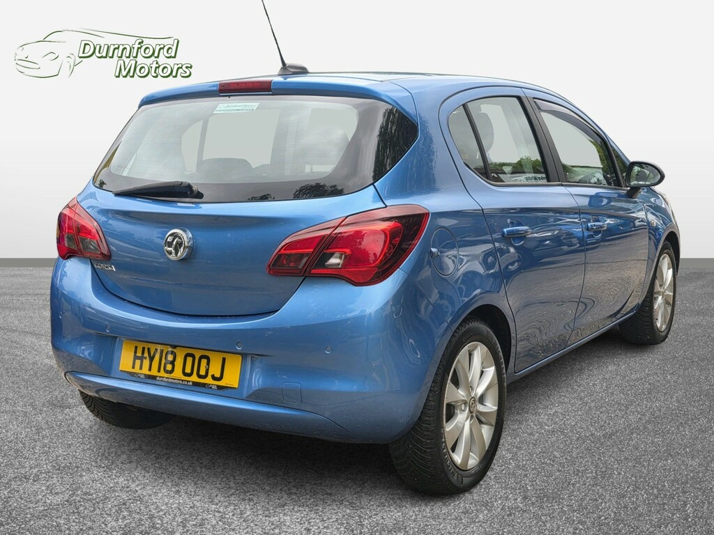 Vauxhall Corsa Hatchback 1.4 I Ecotec Energy 201818 HY18OOJ Blue #4