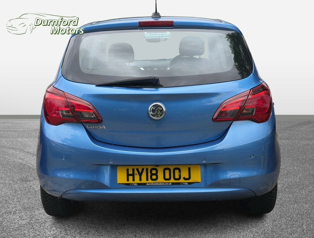 Vauxhall Corsa Hatchback 1.4 I Ecotec Energy 201818 HY18OOJ Blue #5