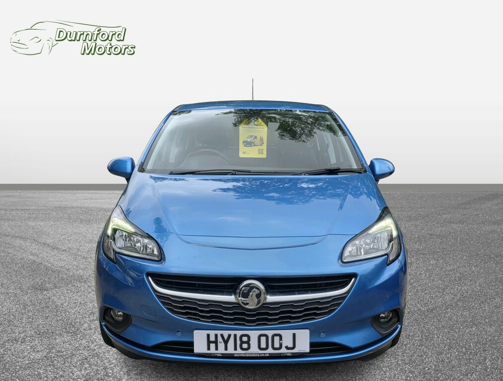 Vauxhall Corsa Hatchback 1.4 I Ecotec Energy 201818 HY18OOJ Blue #2