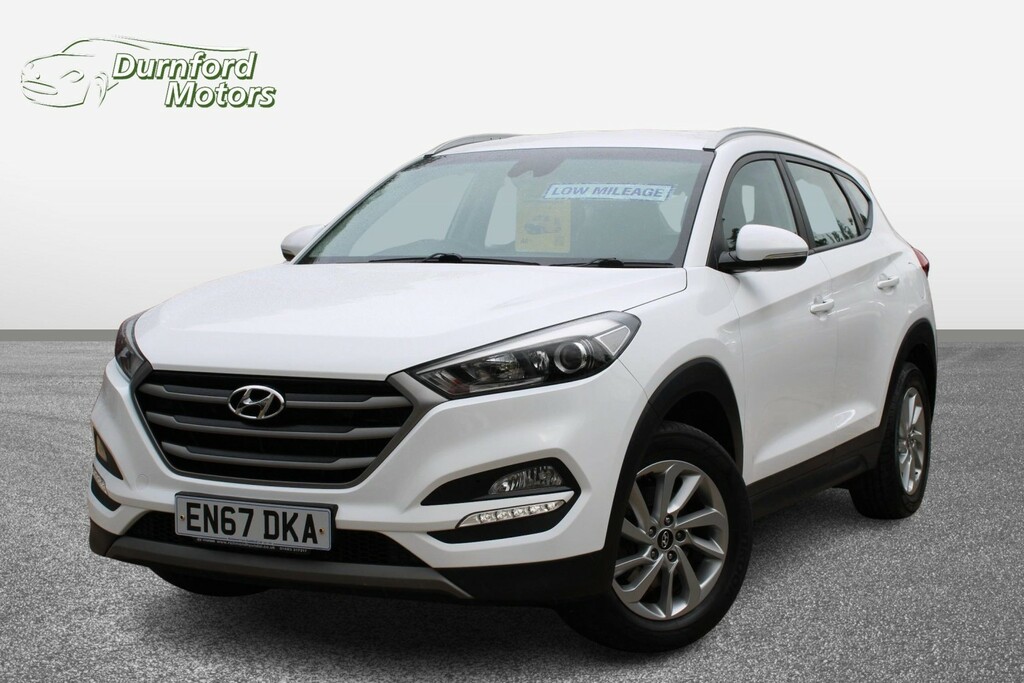 Hyundai Tucson Suv 1.7 Tucson Se Nav 1.7 D 116Ps Bd Fss 201767 White