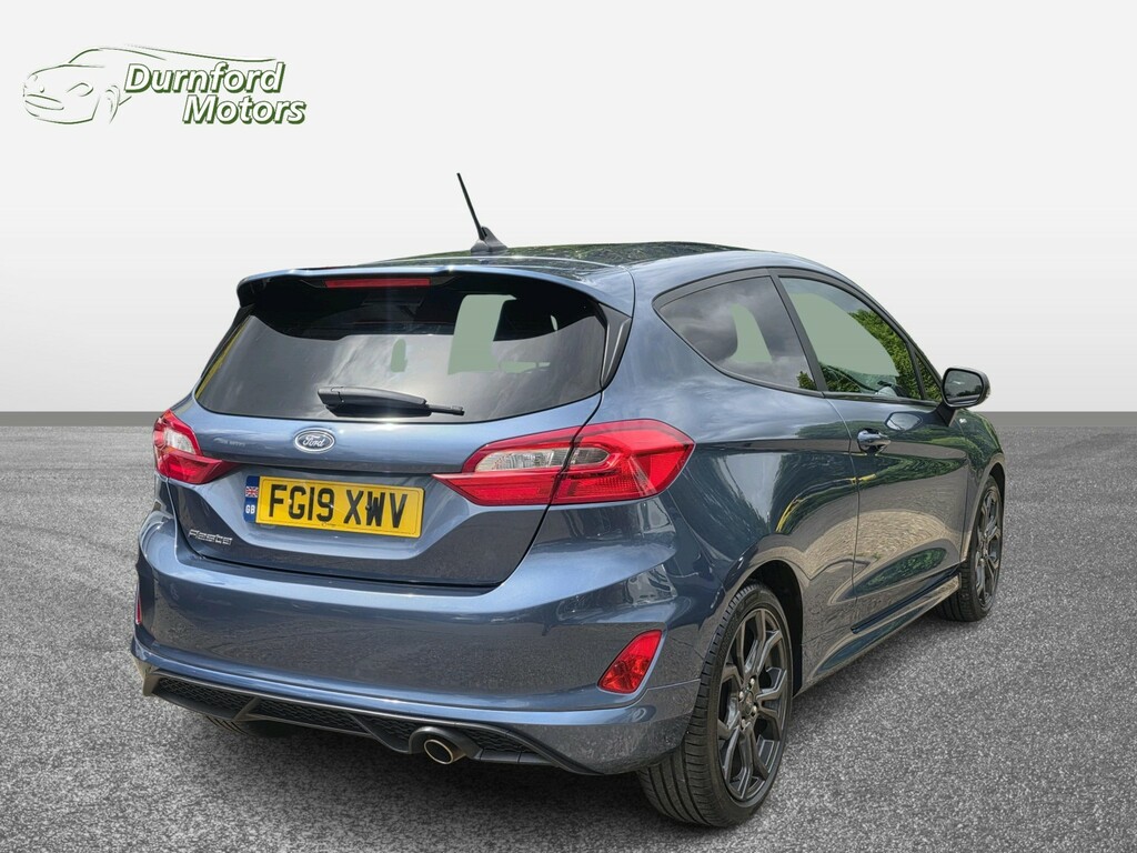 Ford Fiesta Hatchback 1.0 T Ecoboost St-line 201919 FG19XWV Blue #4