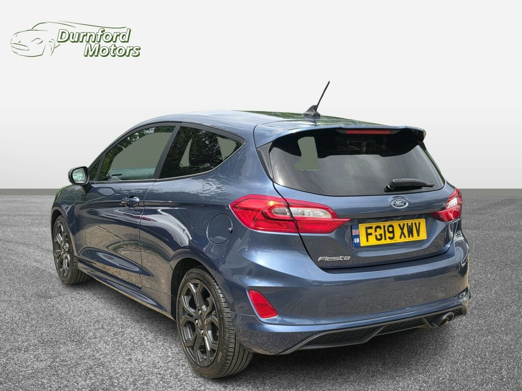 Ford Fiesta Hatchback 1.0 T Ecoboost St-line 201919 FG19XWV Blue #6