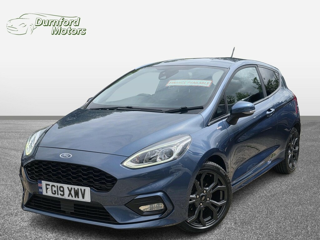 Ford Fiesta Hatchback 1.0 T Ecoboost St-line 201919 FG19XWV Blue