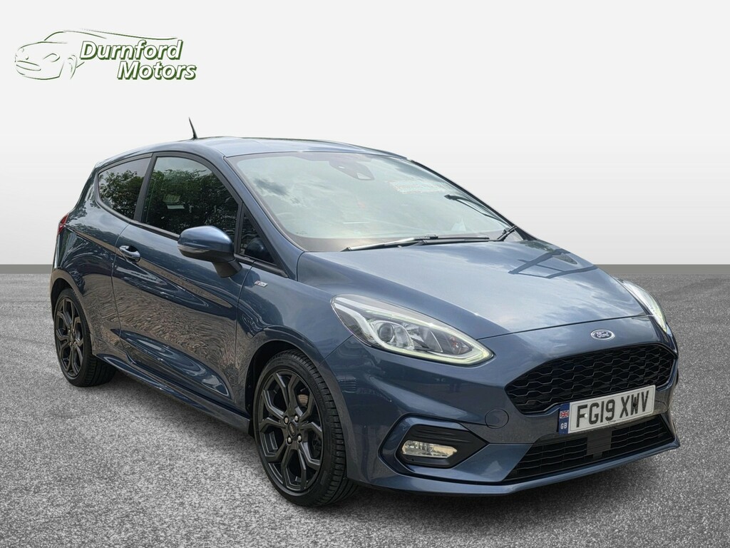 Ford Fiesta Hatchback 1.0 T Ecoboost St-line 201919 FG19XWV Blue #3