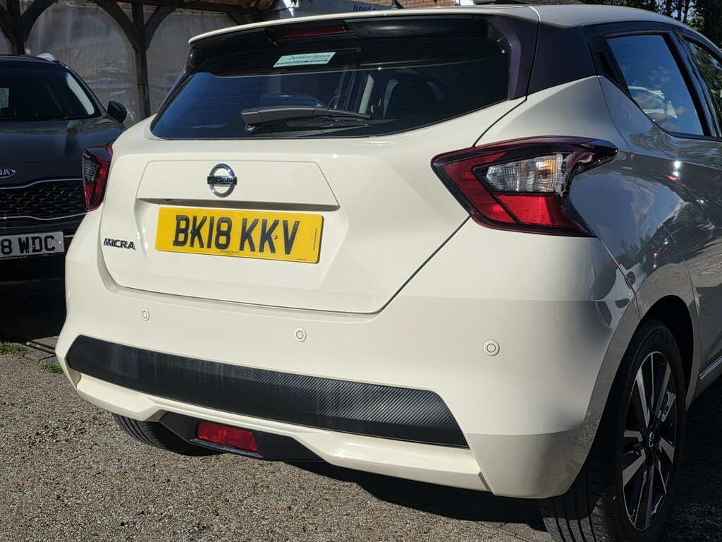 Nissan Micra Hatchback White #31