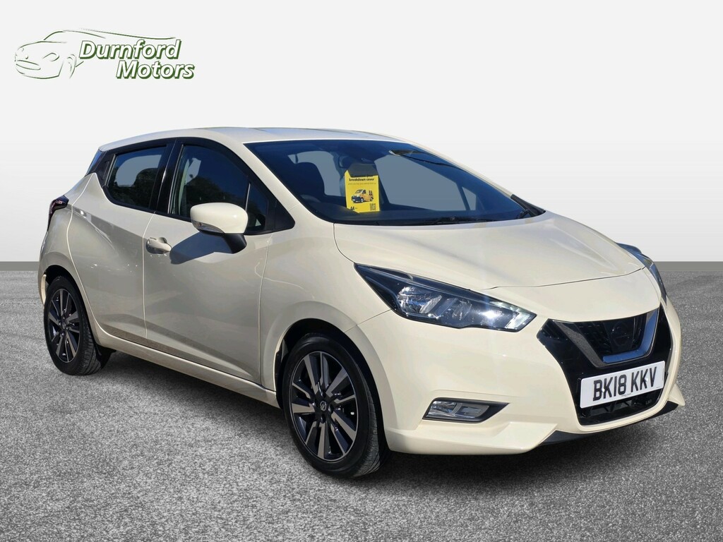 Nissan Micra Hatchback White #26