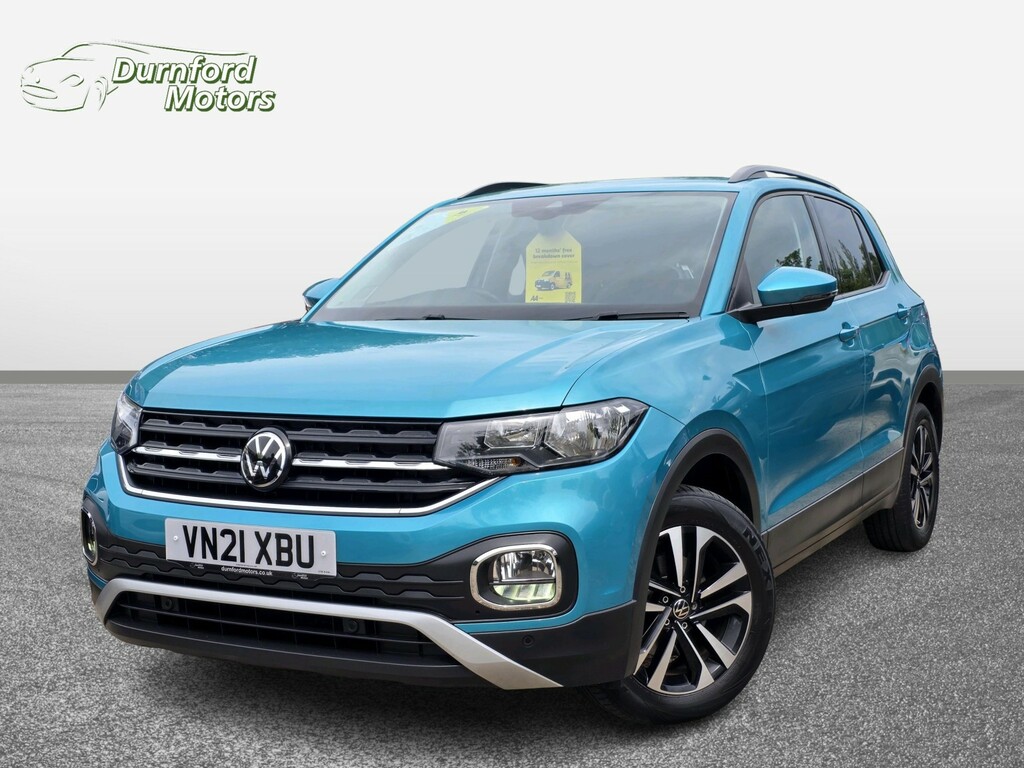Volkswagen T-Cross Suv 1.0 Tsi United 202121 Blue
