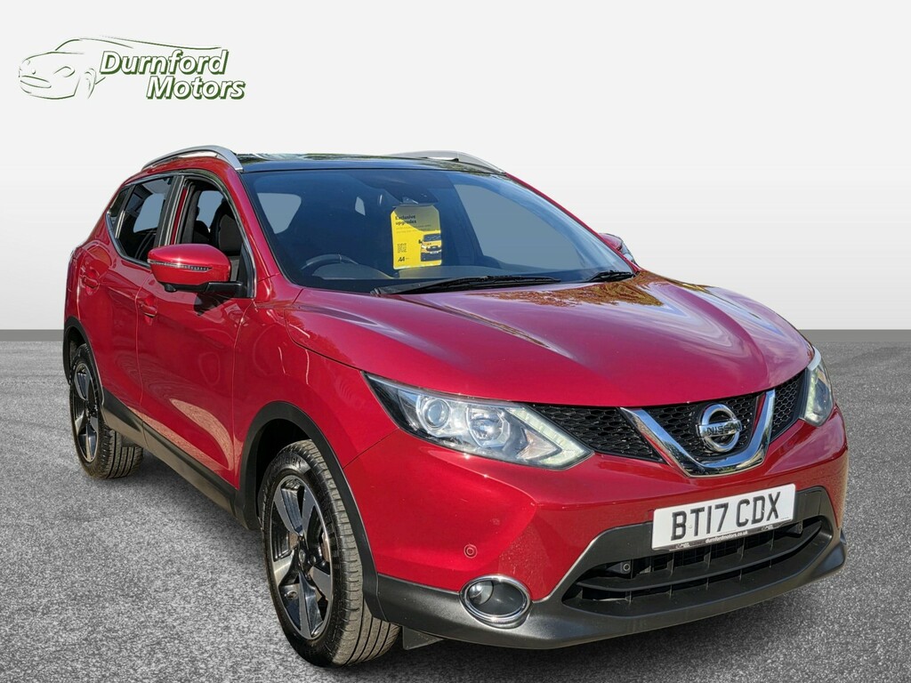 Nissan Qashqai Suv 1.5 Dci N-vision 201717 BT17CDX Red #3