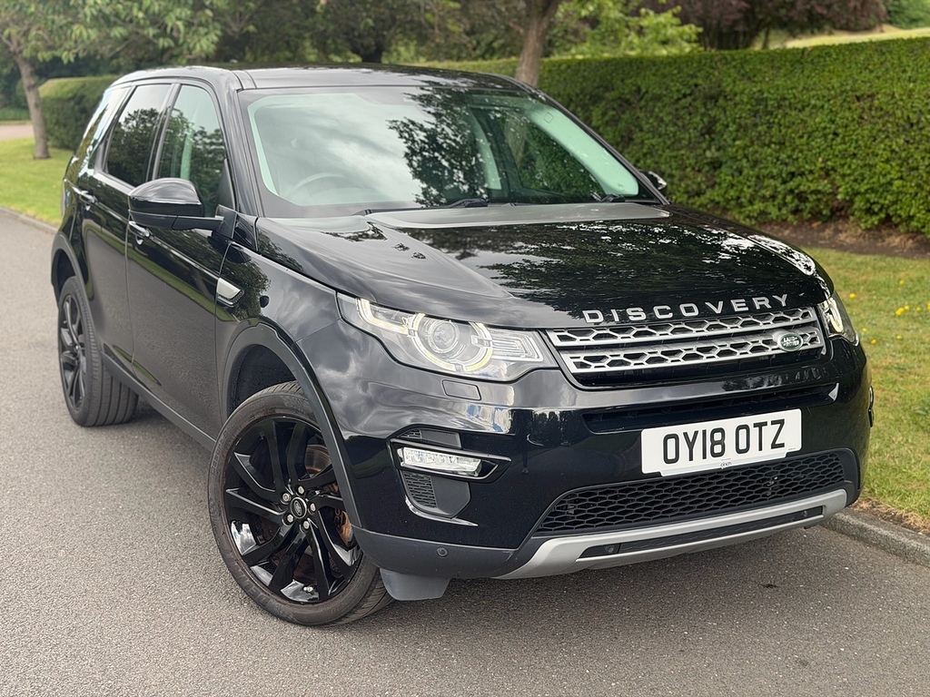 Land Rover Discovery Sport Td4 Hse U3466 Ulez OY18OTZ Black